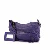 Balenciaga shoulder bag in purple leather - Detail D5 thumbnail