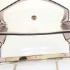 Valentino Garavani Rockstud handbag in transparent resin and varnished pink leather - Detail D3 thumbnail