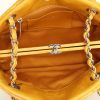 Borsa Chanel Just Mademoiselle in pelle trapuntata giallo Curry - Detail D2 thumbnail