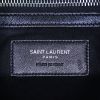 Sac à dos Saint Laurent en toile beige noire et marron et cuir noir - Detail D3 thumbnail