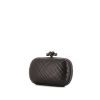 Bottega Veneta Knot pouch in black leather - 00pp thumbnail