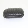Bottega Veneta Knot pouch in black leather - Detail D4 thumbnail