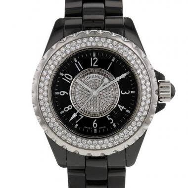 Chanel J12 Joaillerie watch in black ceramic Circa  2000