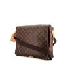Louis Vuitton Abbesses shoulder bag in brown monogram canvas and natural leather - 00pp thumbnail
