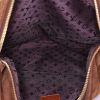 Louis Vuitton Onatah handbag in brown monogram suede - Detail D2 thumbnail