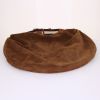 Louis Vuitton Onatah handbag in brown monogram suede - Detail D4 thumbnail