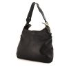 Gucci Horsebit Créole handbag in black monogram leather - 00pp thumbnail