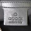 Gucci Horsebit Créole handbag in black monogram leather - Detail D3 thumbnail