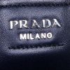 Prada shopping bag in blue leather - Detail D4 thumbnail