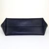 Prada shopping bag in blue leather - Detail D5 thumbnail