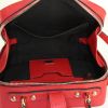 Dolce & Gabbana Dolce Box small model shoulder bag in red grained leather - Detail D3 thumbnail