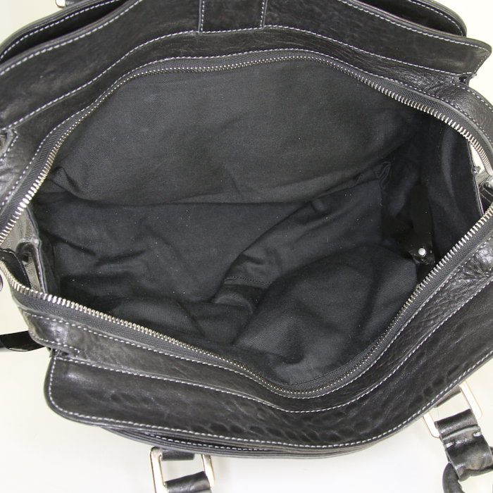 Borsa Chloé in pelle martellata nera - Detail D2