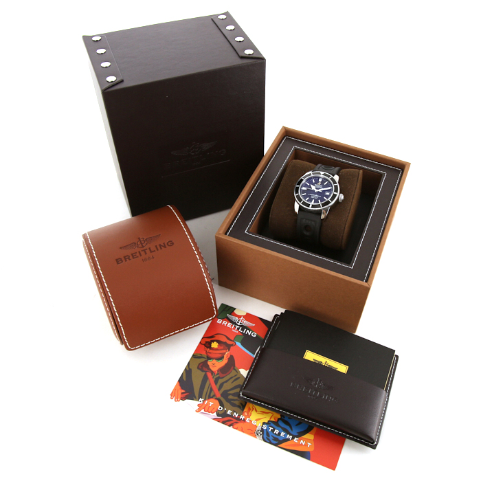 Breitling Superocean Héritage watch in stainless steel Ref:  A17321 Circa  2010