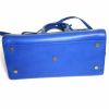 Saint Laurent Sac de jour small model handbag in blue leather - Detail D5 thumbnail