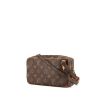 Borsa a tracolla Louis Vuitton Marly in tela monogram cerata e pelle naturale - 00pp thumbnail