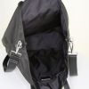 Shopping bag Prada in tela nera e pelle nera - Detail D3 thumbnail