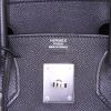 Hermes Birkin 30 cm handbag in black epsom leather - Detail D3 thumbnail