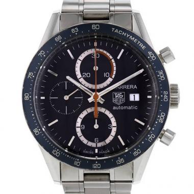Montre TAG Heuer Carrera Automatic en acier Ref :  CV2015 Vers  2000