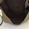 Louis Vuitton Antheia Hobo shopping bag in taupe monogram leather and black leather - Detail D2 thumbnail