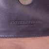 Bolso de mano Bottega Veneta en cuero intrecciato marrón oscuro - Detail D3 thumbnail