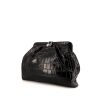 Alexander McQueen pouch in black leather - 00pp thumbnail
