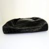 Pochette Alexander McQueen en cuir noir - Detail D4 thumbnail
