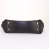 Lanvin handbag in white and black leather - Detail D4 thumbnail