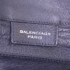 Pochette Balenciaga in pelle nera - Detail D3 thumbnail