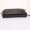 Balenciaga pouch in black leather - Detail D4 thumbnail