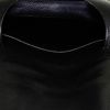 Sac bandoulière Hermès Duffle en cuir Fjord noir - Detail D3 thumbnail