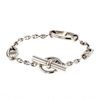 Brazalete Hermès Farandole en plata