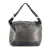 Balenciaga Courrier XL travel bag in grey leather - 360 thumbnail