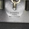 Hermes Herbag backpack in black canvas and black leather - Detail D3 thumbnail