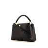 Louis Vuitton small model handbag in black grained leather - 00pp thumbnail