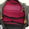 Louis Vuitton small model handbag in black grained leather - Detail D3 thumbnail