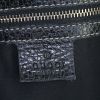 Borsa Gucci Boston in tela monogram nera e pelle nera - Detail D3 thumbnail