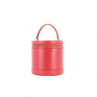 Beauty Louis Vuitton Cannes in pelle Epi rossa