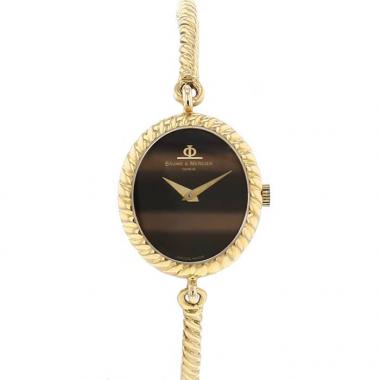 Montre Baume & Mercier Vintage en or jaune 18k Vers  1980