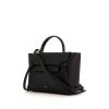 Celine small model handbag in black grained leather - 00pp thumbnail