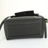 Celine small model handbag in black grained leather - Detail D5 thumbnail