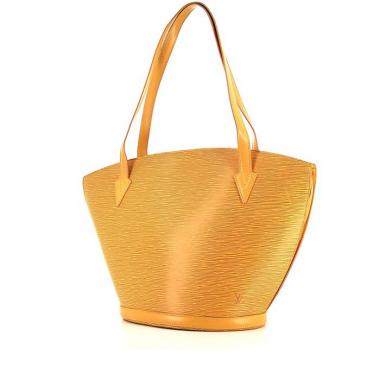 Louis Vuitton Saint Jacques large model handbag in yellow epi leather