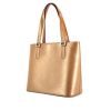 Louis Vuitton Stockton shopping bag in golden brown empreinte monogram leather - 00pp thumbnail