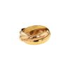 Cartier Trinity medium model ring in 3 golds, size 51 - 00pp thumbnail