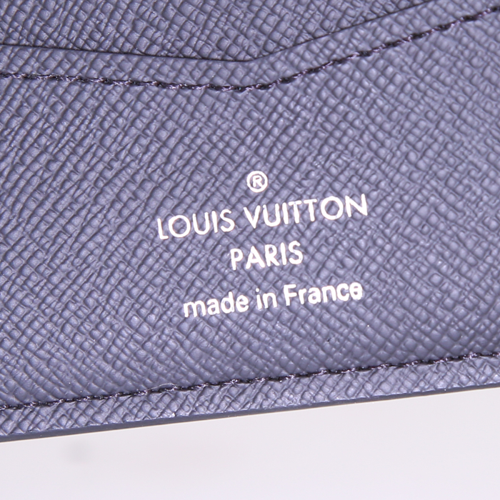 Portefeuille Louis Vuitton en toile damier graphite - Detail D3