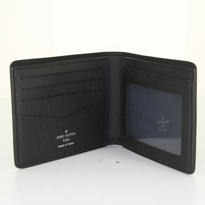 Louis Vuitton wallet in damier graphite canvas - Detail D1