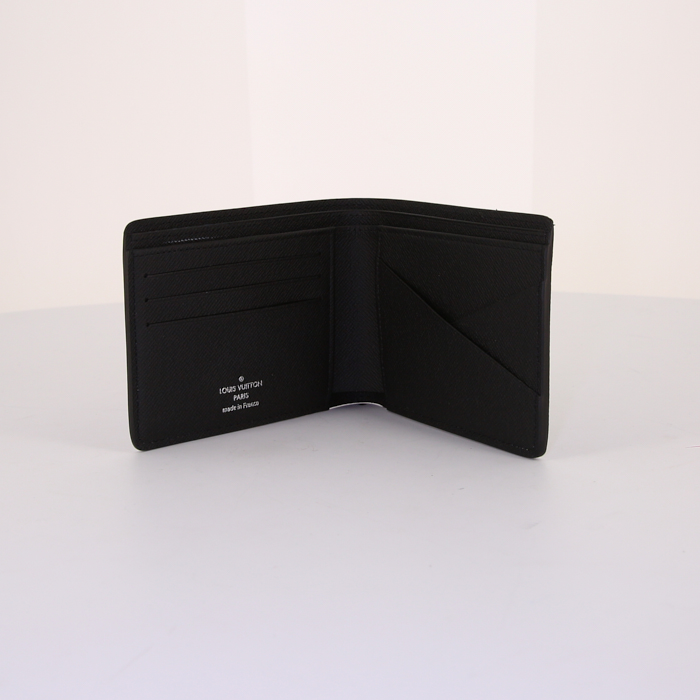 Louis Vuitton wallet in damier graphite canvas - Detail D1