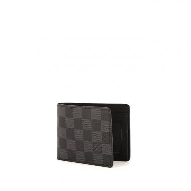 Billetera Louis Vuitton en lona a cuadros