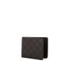 Portafogli Louis Vuitton in pelle nera a scacchi - 00pp thumbnail
