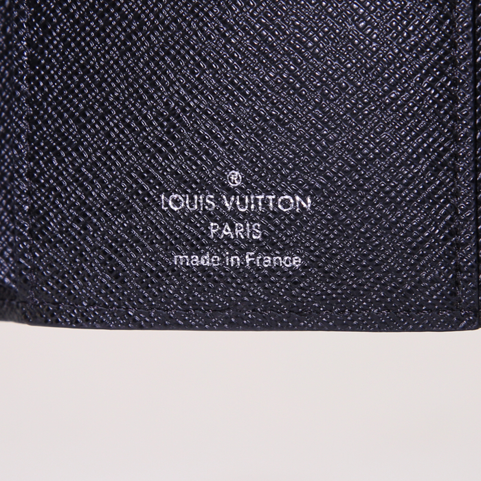 Portafogli Louis Vuitton Victorine in pelle Epi nera - Detail D2