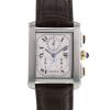 Cartier Tank Française Chrono watch in gold and stainless steel Ref:  2303 Circa  1990 - 00pp thumbnail
